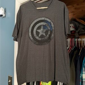Target Dark Gray Star Emblem Men's Tee